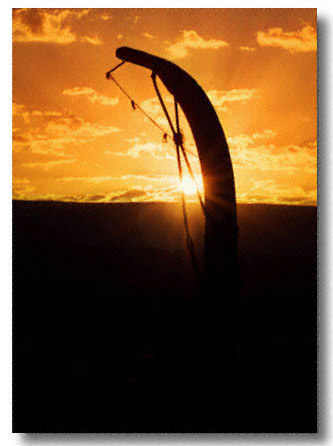 Sunset, Kibbutz Neve Etan, Israel