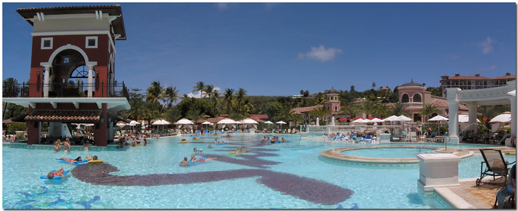 Sandals resort on Antigua